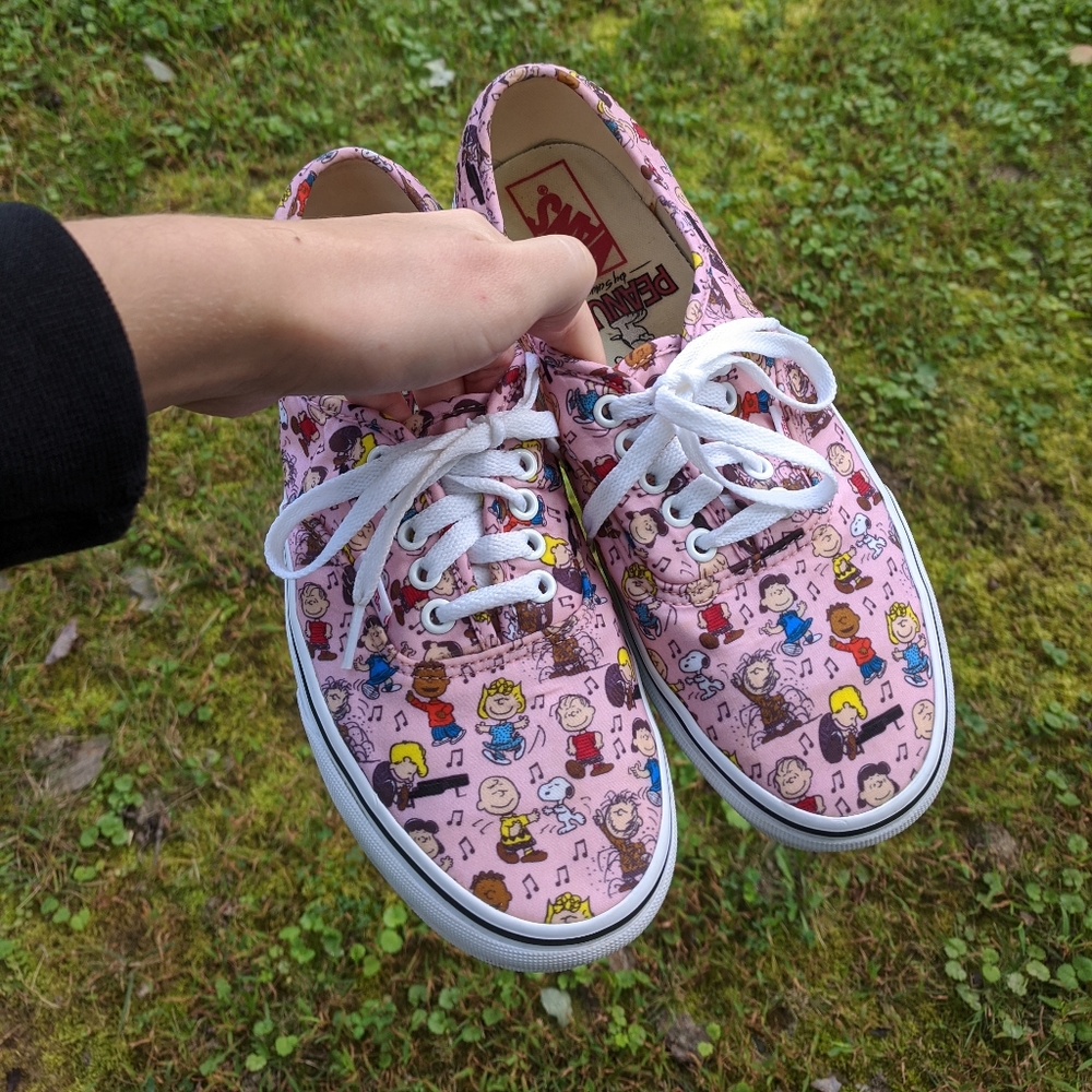 Peanuts Dance Party Vans